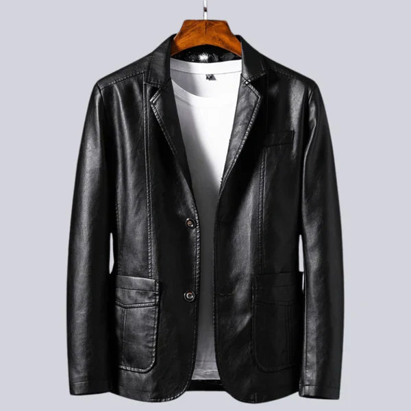 Van Delft Mode® | comfortabele lederen heren blazer