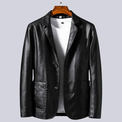 Van Delft Mode® | comfortabele lederen heren blazer