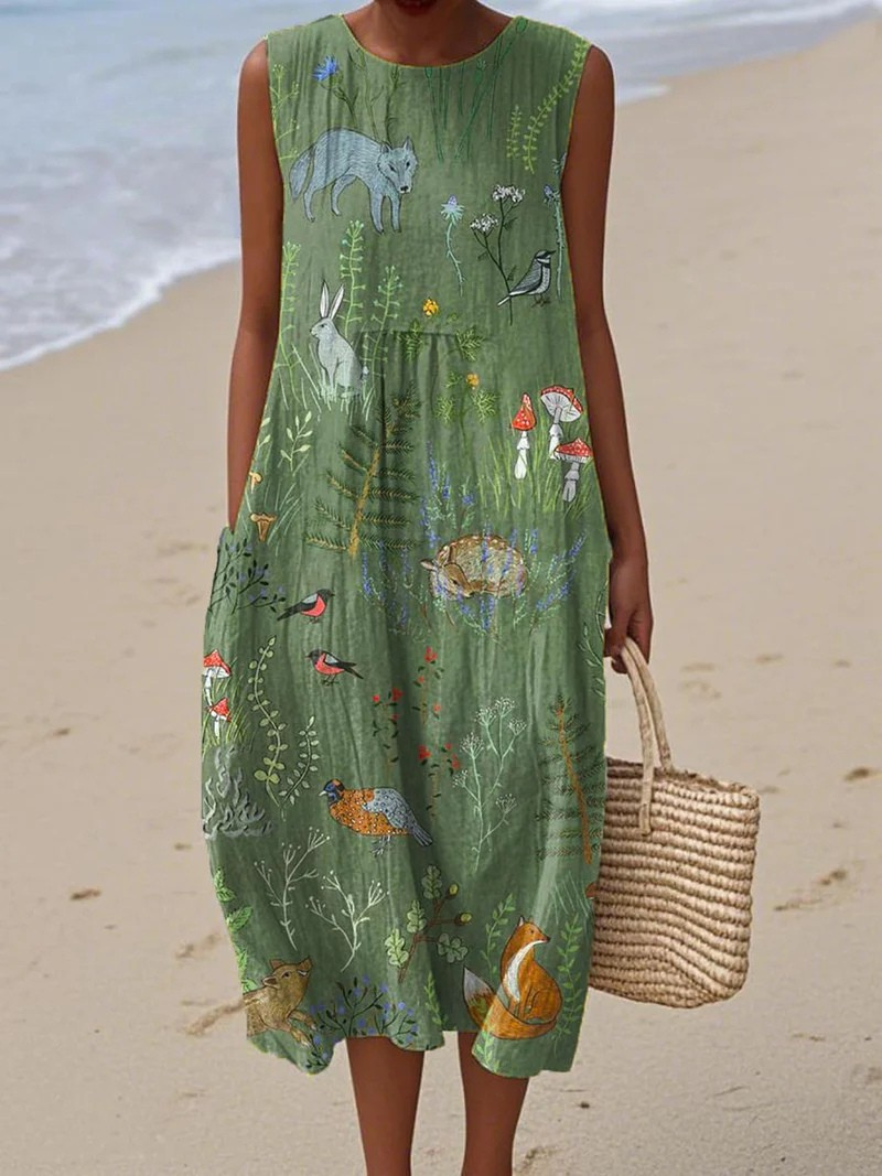 Van Delft Mode® | Zomerse bloemenjurk