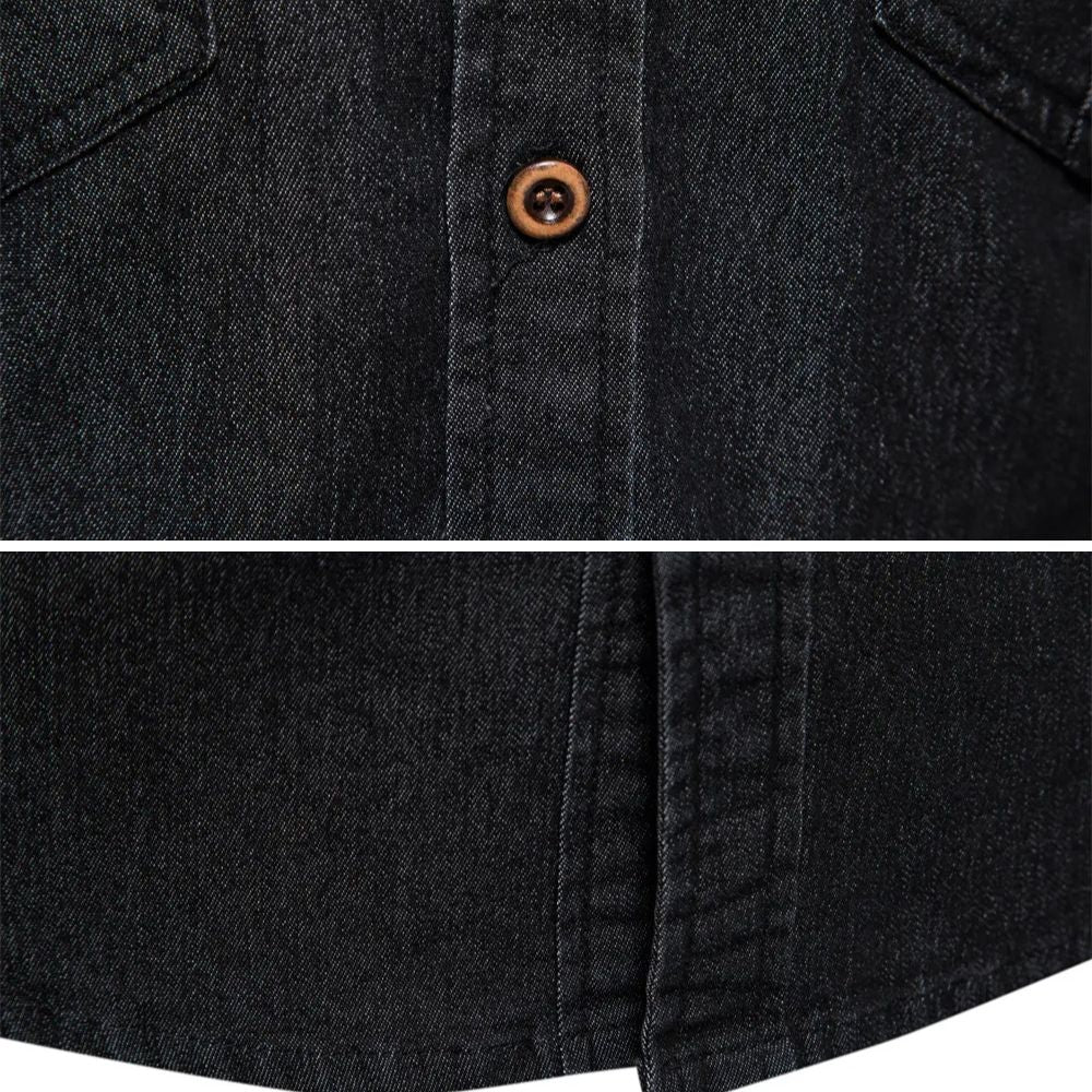Van Delft Mode® | Katoenen denim overhemd