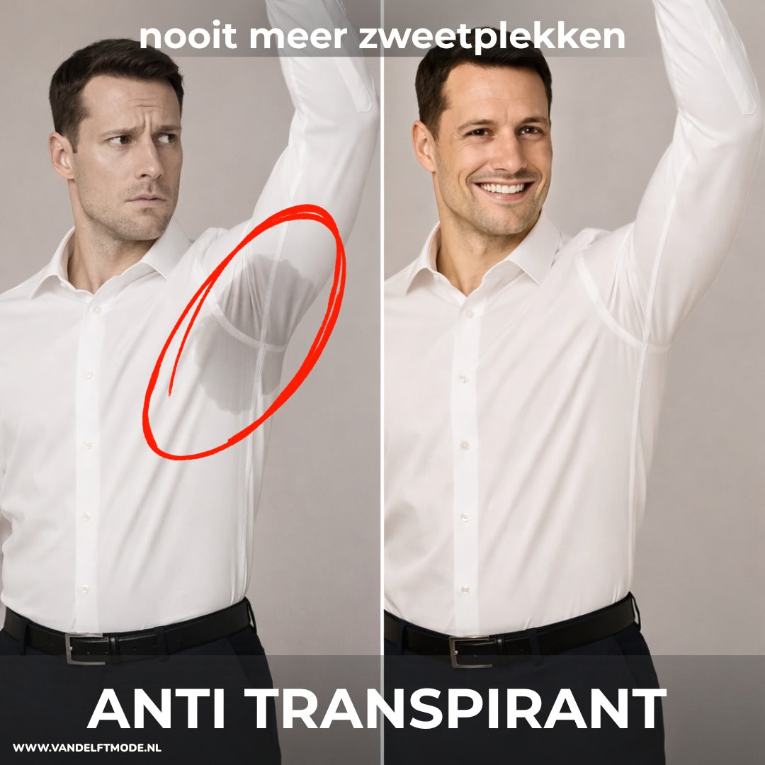 Van Delft Mode® | Comfortabele Antikreuk heren overhemd (TIJDELIJK 1+1 GRATIS!)