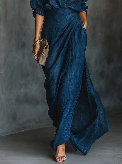 Sara™ | Elegante set met lange rok