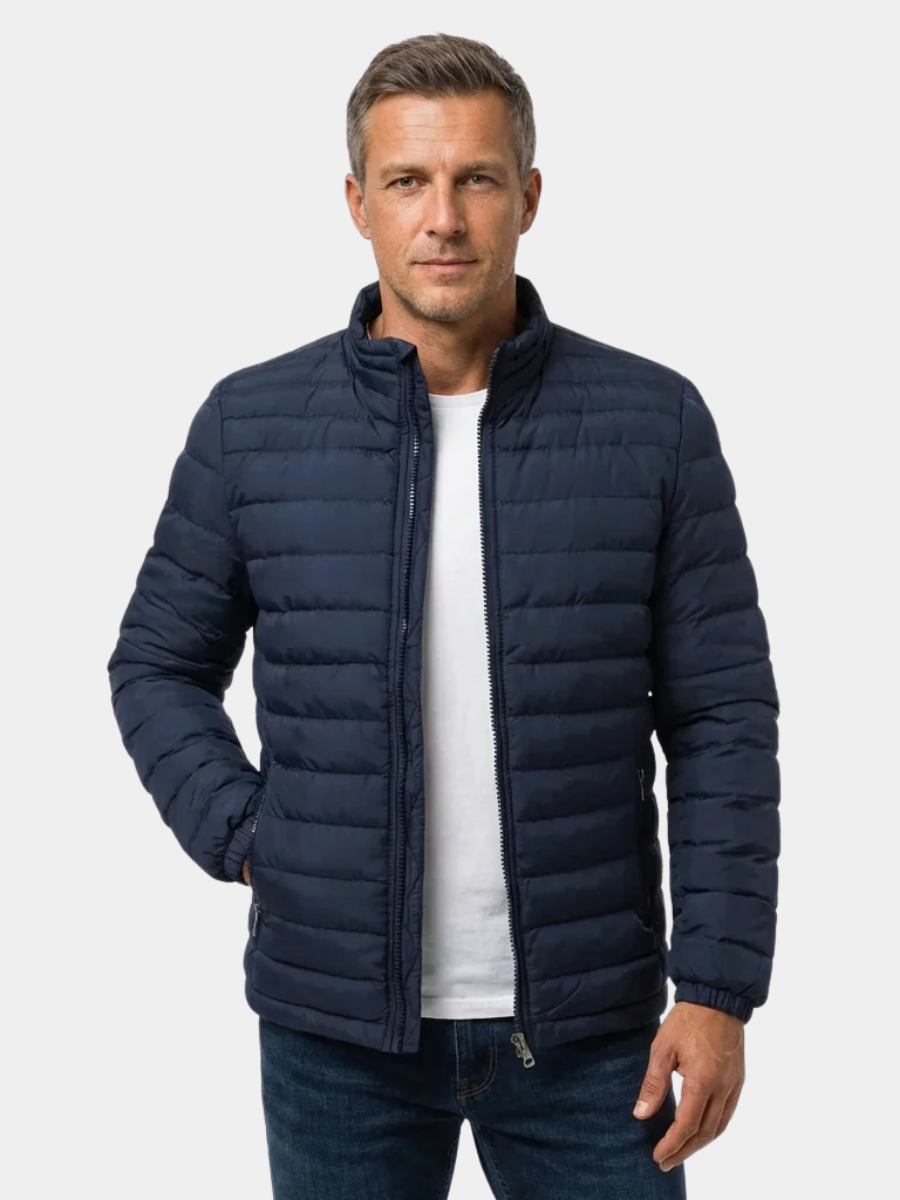 Van Delft Mode® | Gewatteerde pufferjas voor heren