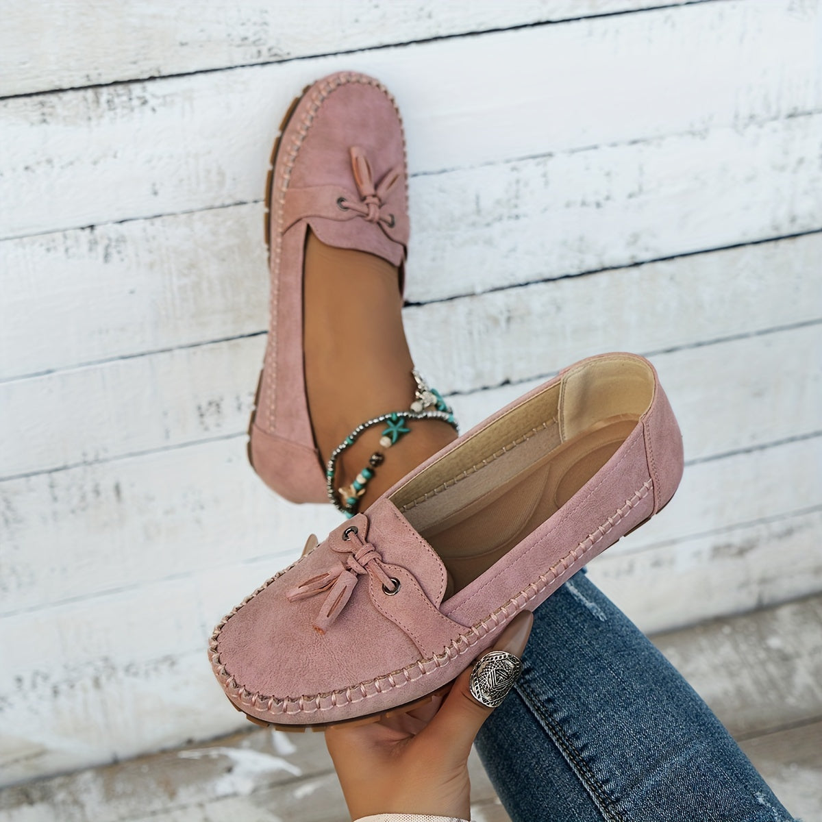 Van Delft Mode® | Klassieke Loafers met Kwastje Detail