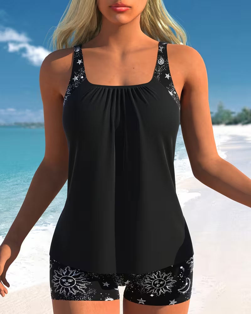 Zonprint Boyshort Tankini