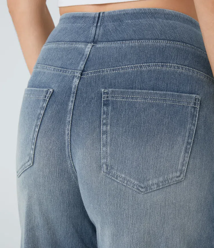 Van Delft Mode® | Comfortabele jeans met hoge taille