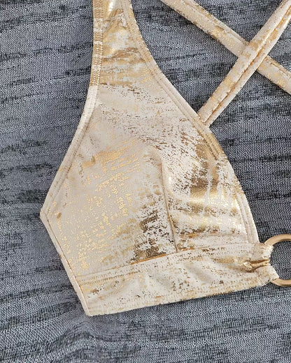 Metaal Gesp Ontwerp Bikini
