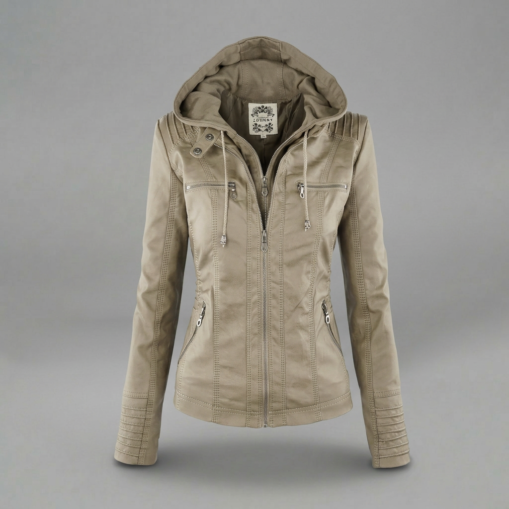 Van Delft Mode® | Getailleerde voorjaarsjas voor dames