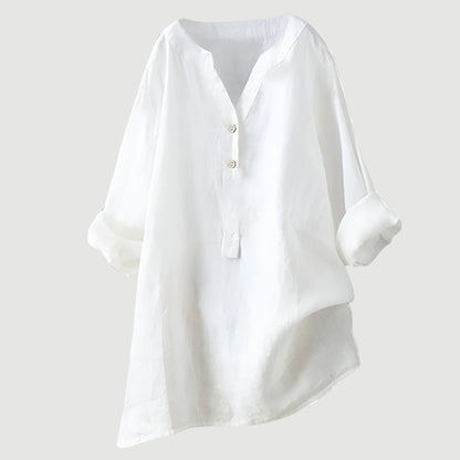 Van Delft Mode® | Luchtige en comfortabele blouse met knoopsluiting (TIJDELIJK 1+1 GRATIS!)