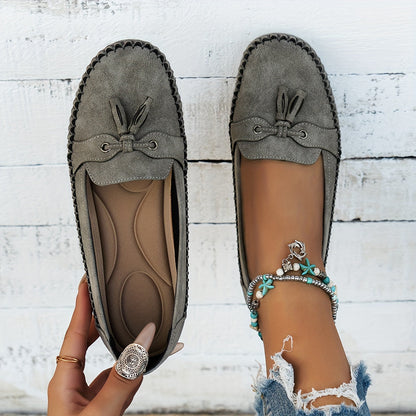 Van Delft Mode® | Klassieke Loafers met Kwastje Detail