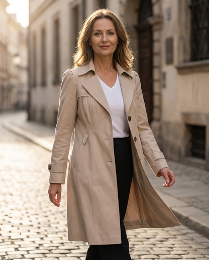 Van Delft Mode® |  Elegante comfortabele zomer jas