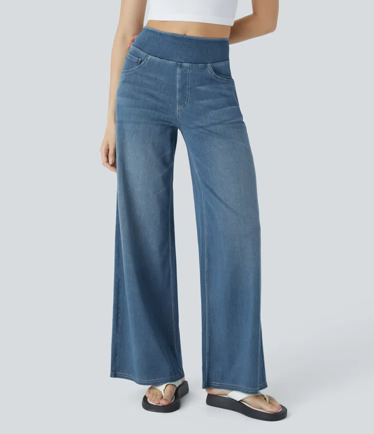Van Delft Mode® | Comfortabele jeans met hoge taille
