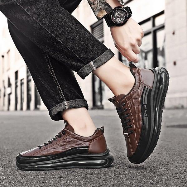 Van Delft Mode®| Heren Sneakers met Luxe Comfort en Moderne Stijl