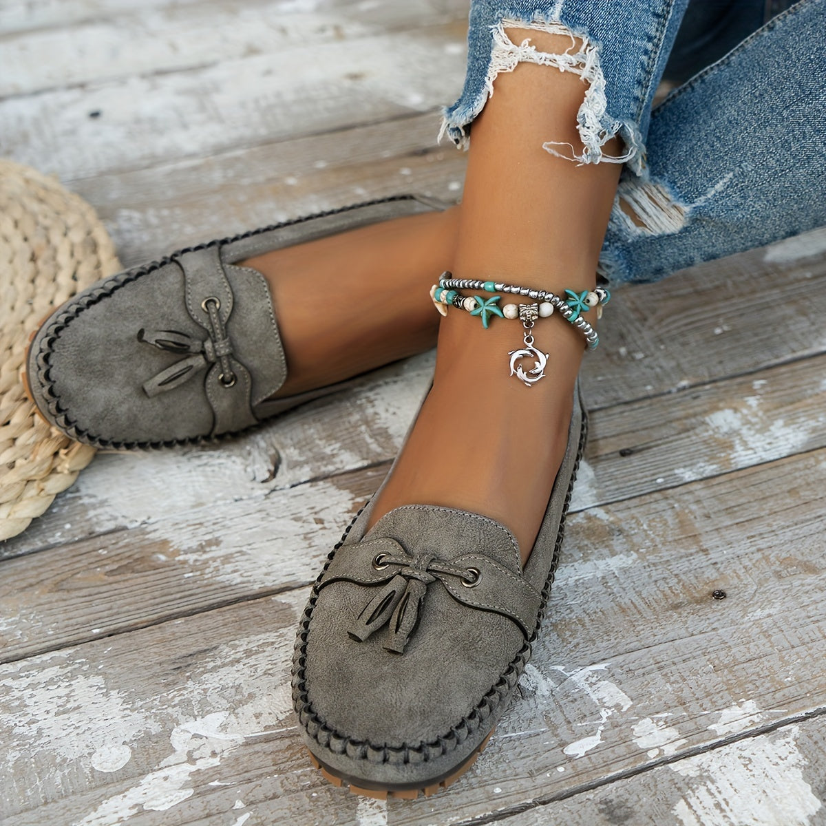 Van Delft Mode® | Klassieke Loafers met Kwastje Detail