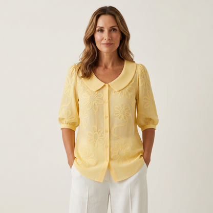 Van Delft Mode® | Elegante zachte dames blouse