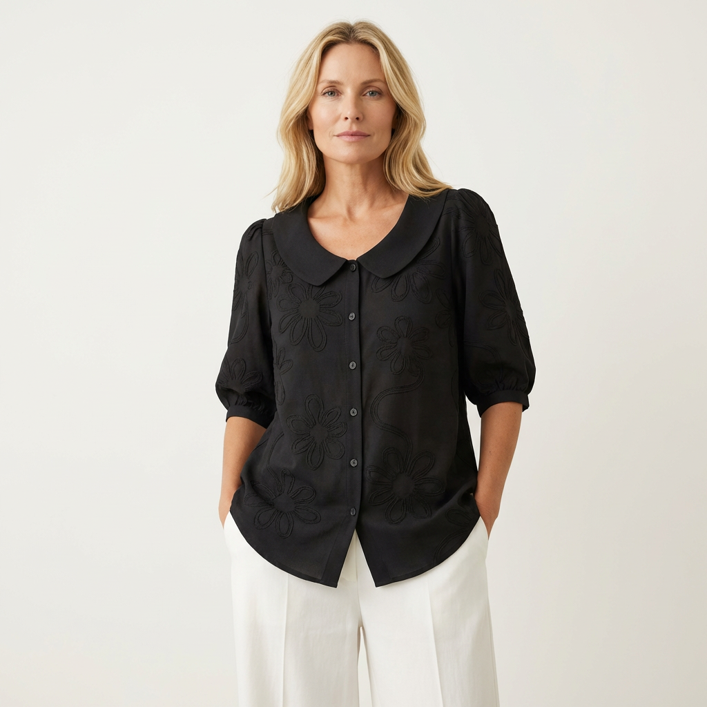 Van Delft Mode® | Elegante zachte dames blouse