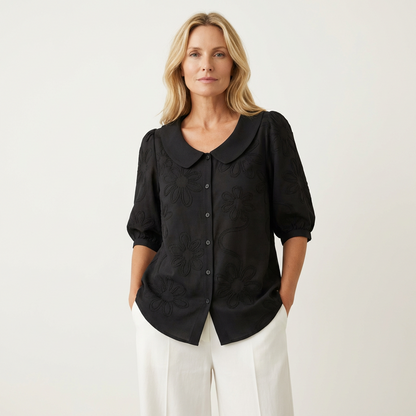 Van Delft Mode® | Elegante zachte dames blouse