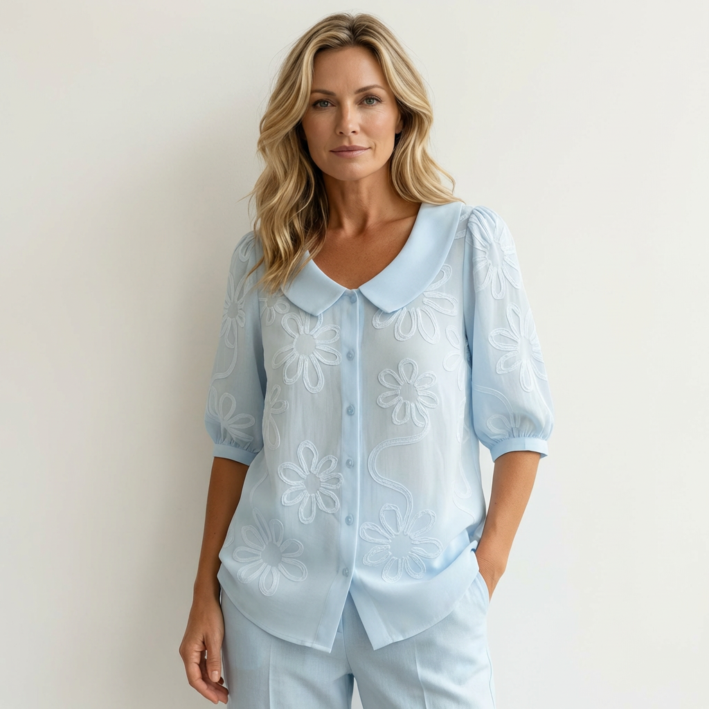 Van Delft Mode® | Elegante zachte dames blouse