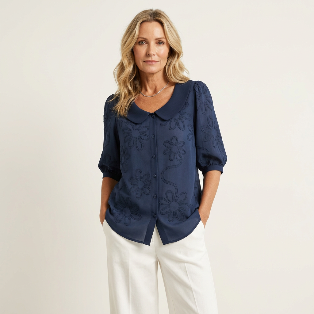 Van Delft Mode® | Elegante zachte dames blouse