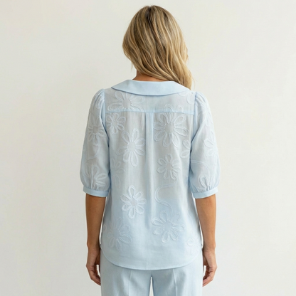 Van Delft Mode® | Elegante zachte dames blouse