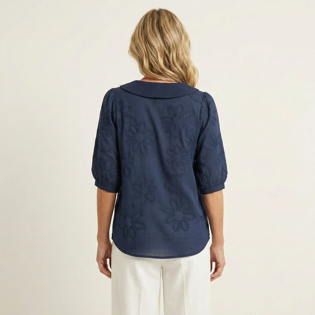 Van Delft Mode® | Elegante zachte dames blouse