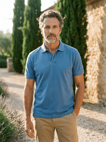 Van Delft Mode® |  Korte Mouwen Polo Shirt
