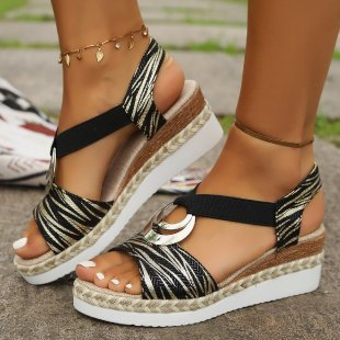 Van Delft Mode® | Comfortabele Ergonomische Sandalen met Verhoogde Hak