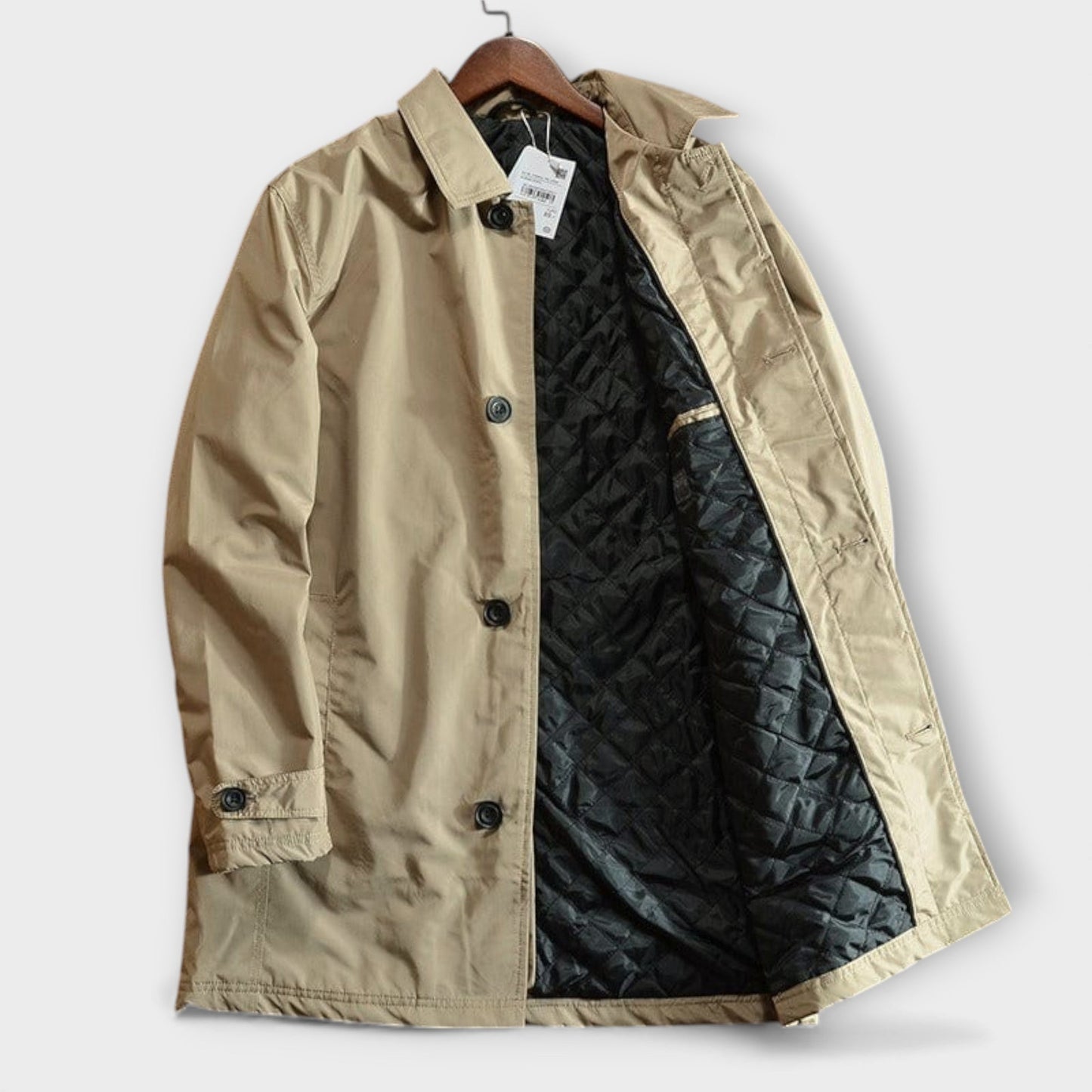 Van Delft Mode® | Comfortabele heren trenchcoat