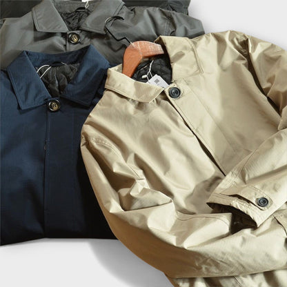Van Delft Mode® | Comfortabele heren trenchcoat