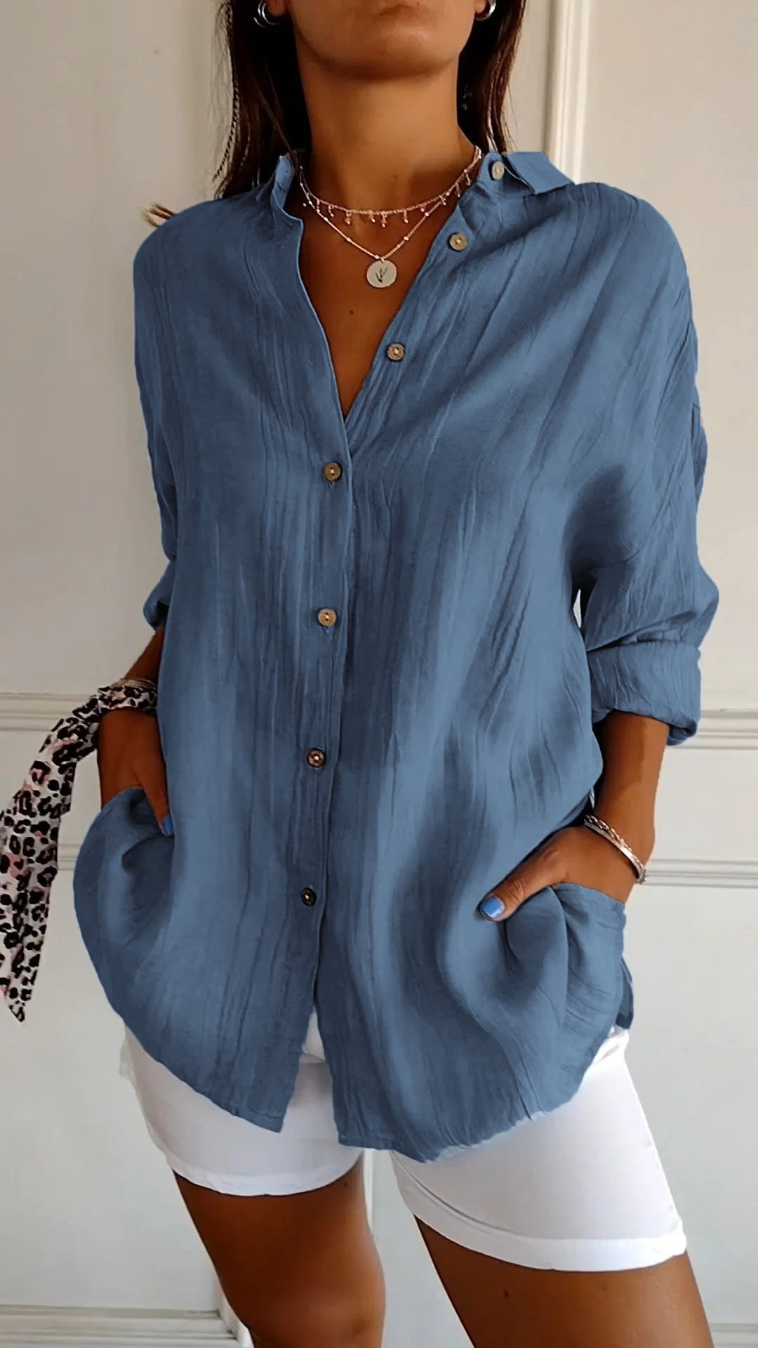 Van Delft Mode® | KLASSIEKE BLOUSE