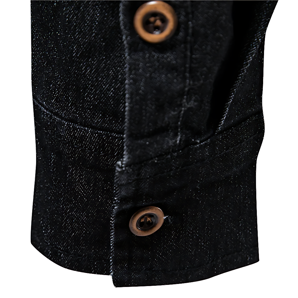 Van Delft Mode® | Katoenen denim overhemd