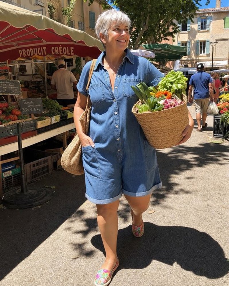 Van Delft Mode® | Elegante denim jumpsuit