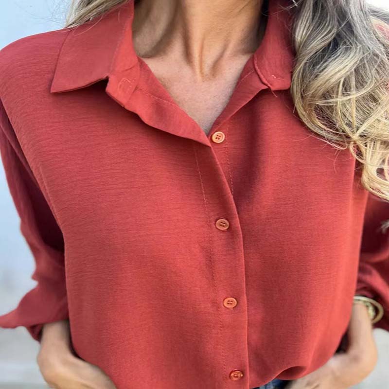 Van Delft Mode® | KLASSIEKE LANGERMIGE BLOUSE