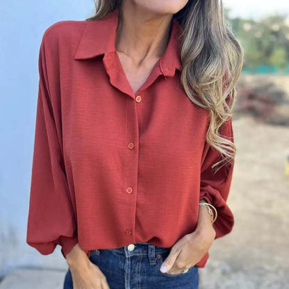 Van Delft Mode® | KLASSIEKE LANGERMIGE BLOUSE
