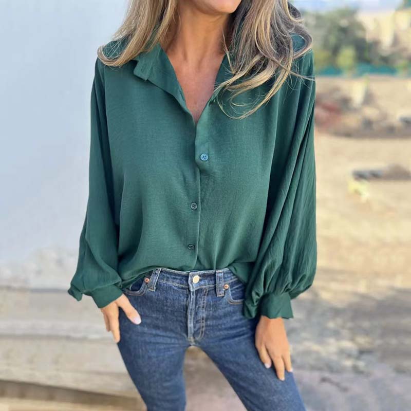 Van Delft Mode® | KLASSIEKE LANGERMIGE BLOUSE