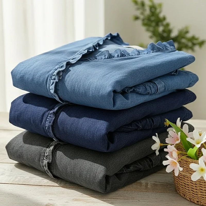 Van Delft Mode® | Casual damesblouse met ruches en V-hals