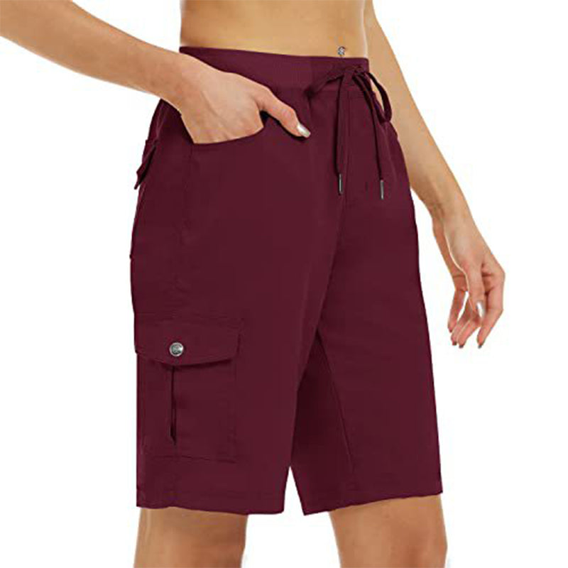 Van Delft Mode® | Comfortabele dames short met zijzakken