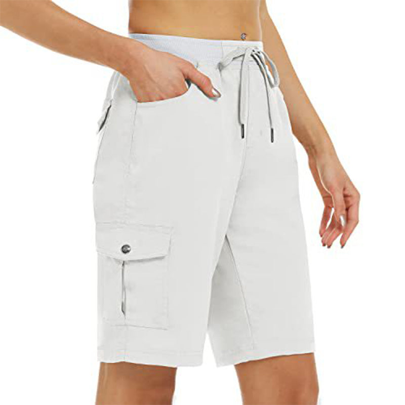 Van Delft Mode® | Comfortabele dames short met zijzakken