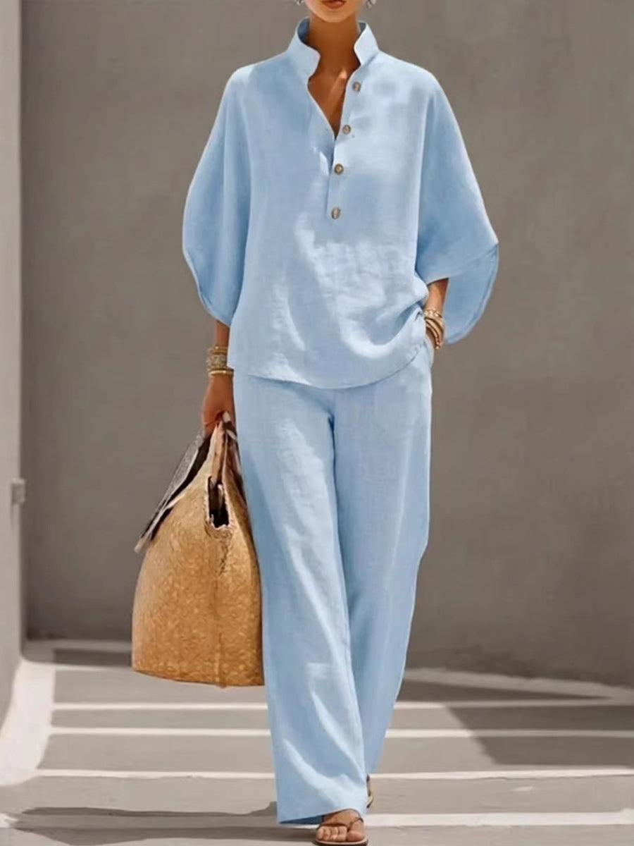 Twee-delige casual en elegante set voor dames