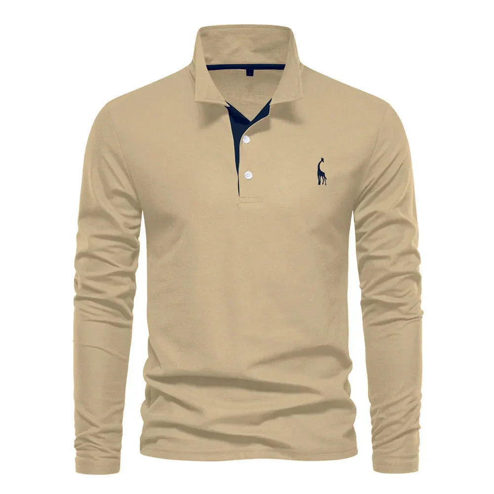 Van Delft Mode® | Polo met Lange Mouwen