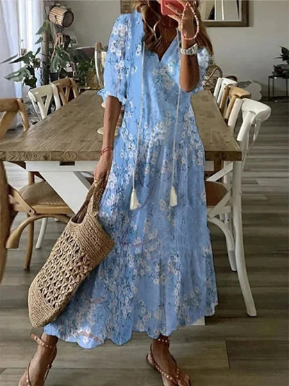 Van Delft Mode® | Elegante Boho Jurk