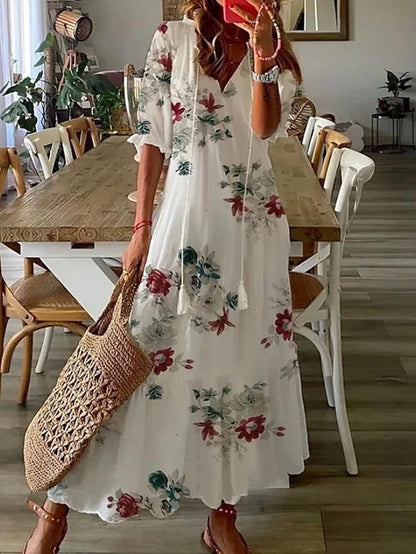 Van Delft Mode® | Elegante Boho Jurk