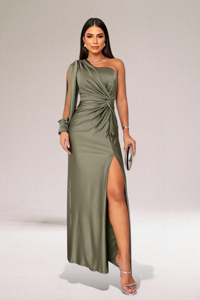 Van Delft Mode® | Elegante Asymmetrische Jurk